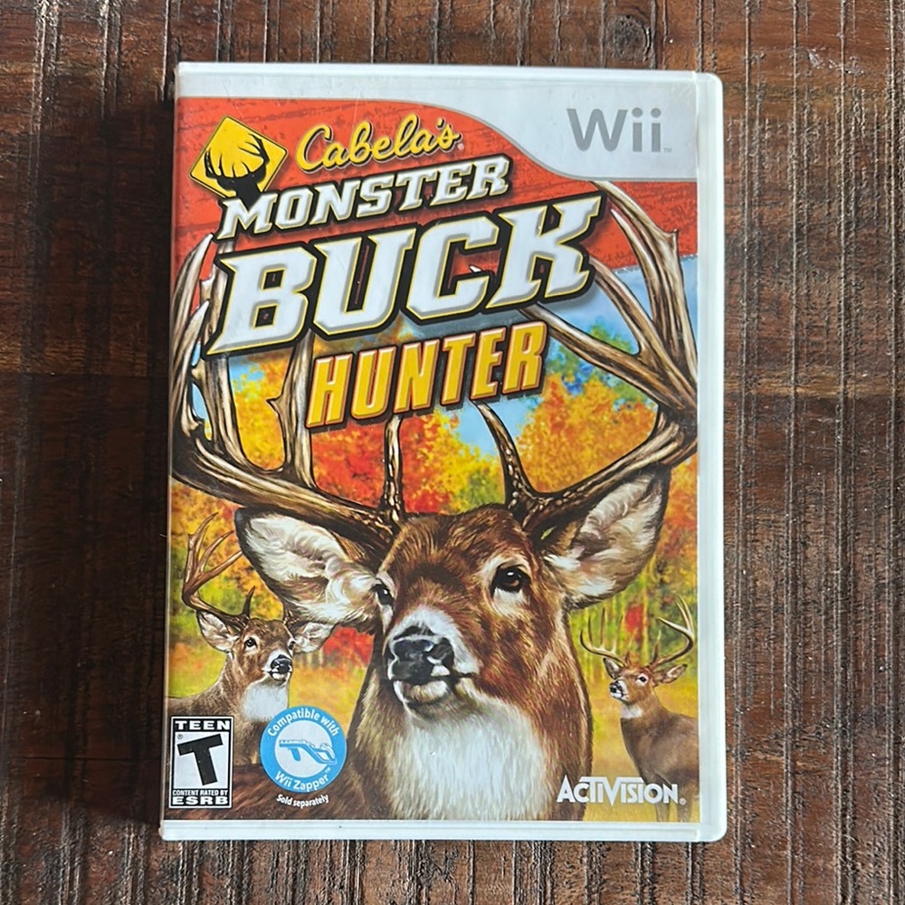 Nintendo Wii Cabela's Monster Buck Hunter